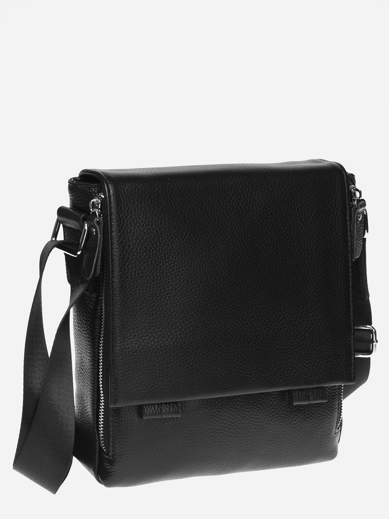 Сумки Borsa Leather модель K18877-black Фото