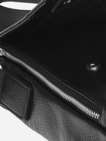 Сумки Borsa Leather модель K18877-black Фото