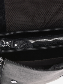 Сумки Borsa Leather модель K18877-black Фото
