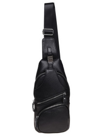 Рюкзаки Borsa Leather модель K15026-black Фото