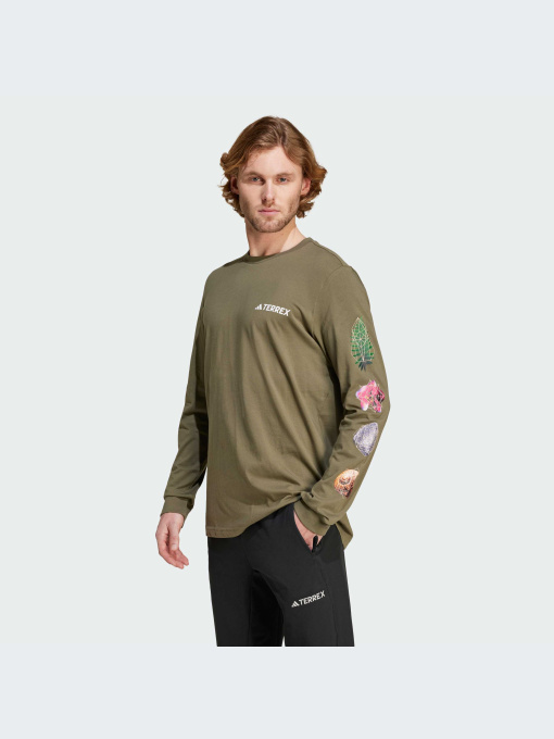 Худі та світшоти Adidas Graphics модель IY4303 Фото