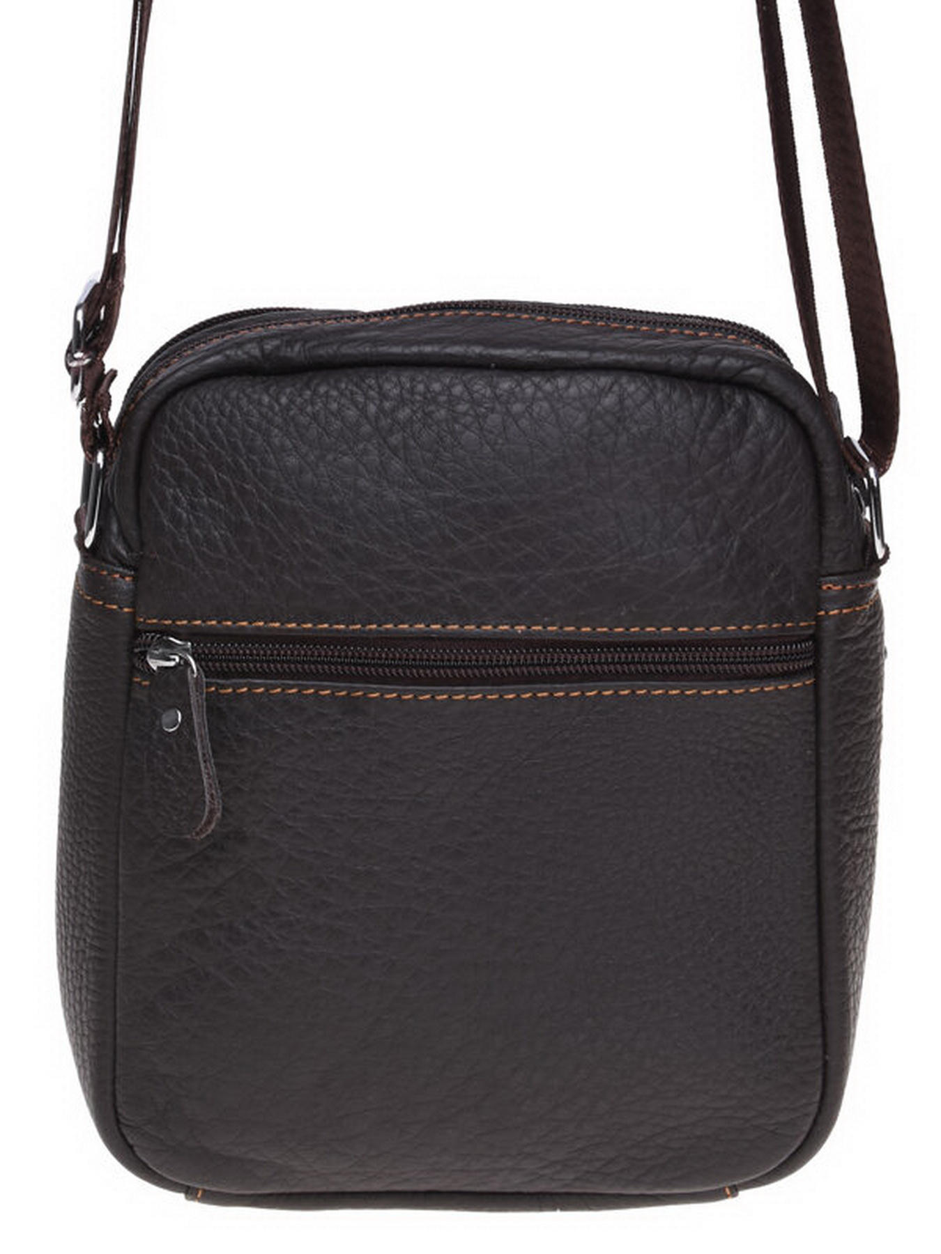 Сумки Borsa Leather модель K11020-brown Фото