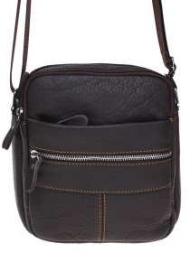 Сумки Borsa Leather модель K11020-brown Фото