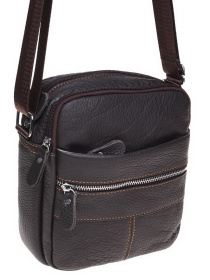 Сумки Borsa Leather модель K11020-brown Фото