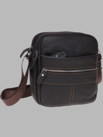 Сумки Borsa Leather модель K11020-brown Фото