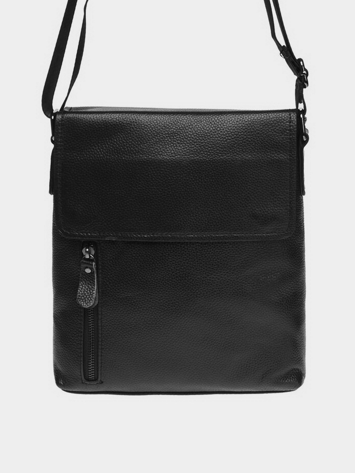 Сумки Borsa Leather модель K17859-black Фото