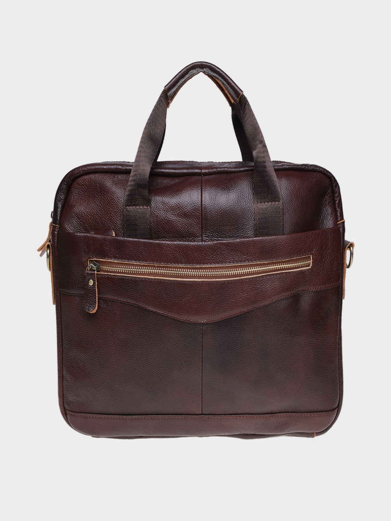 Сумки Borsa Leather модель K11118-brown Фото