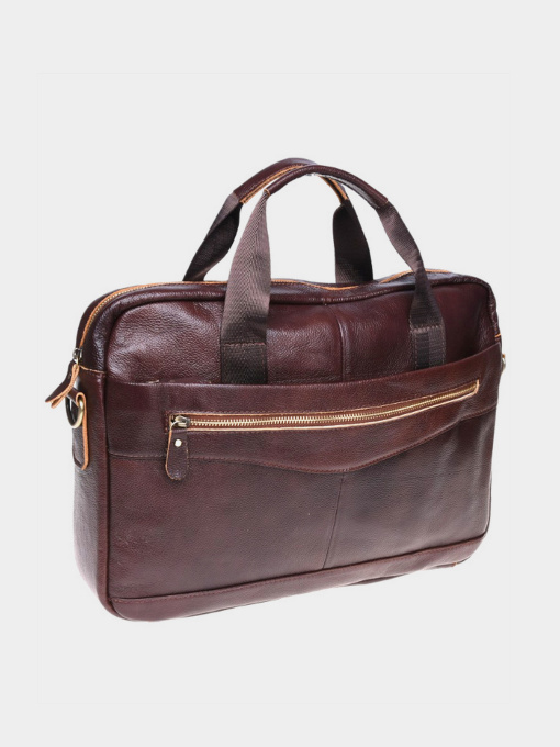 Сумки Borsa Leather модель K11118-brown Фото