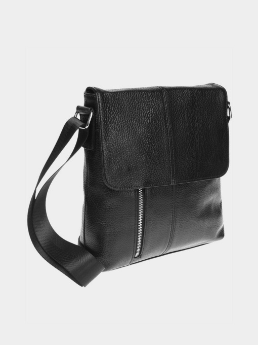 Сумки Borsa Leather модель K15103-black Фото
