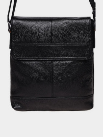 Сумки Borsa Leather модель K13822-black Фото
