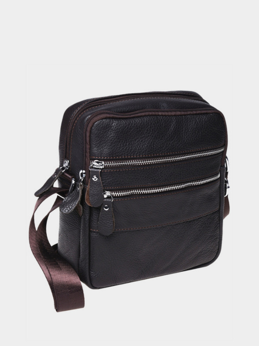 Сумки Borsa Leather модель K13923-brown Фото