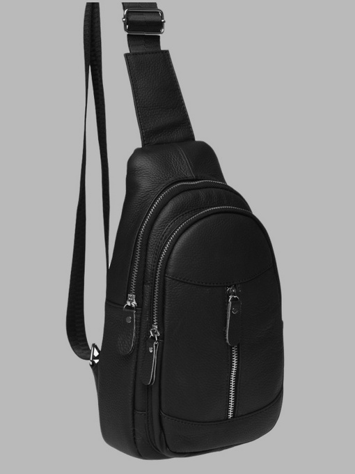 Рюкзаки Borsa Leather модель K1318-black Фото