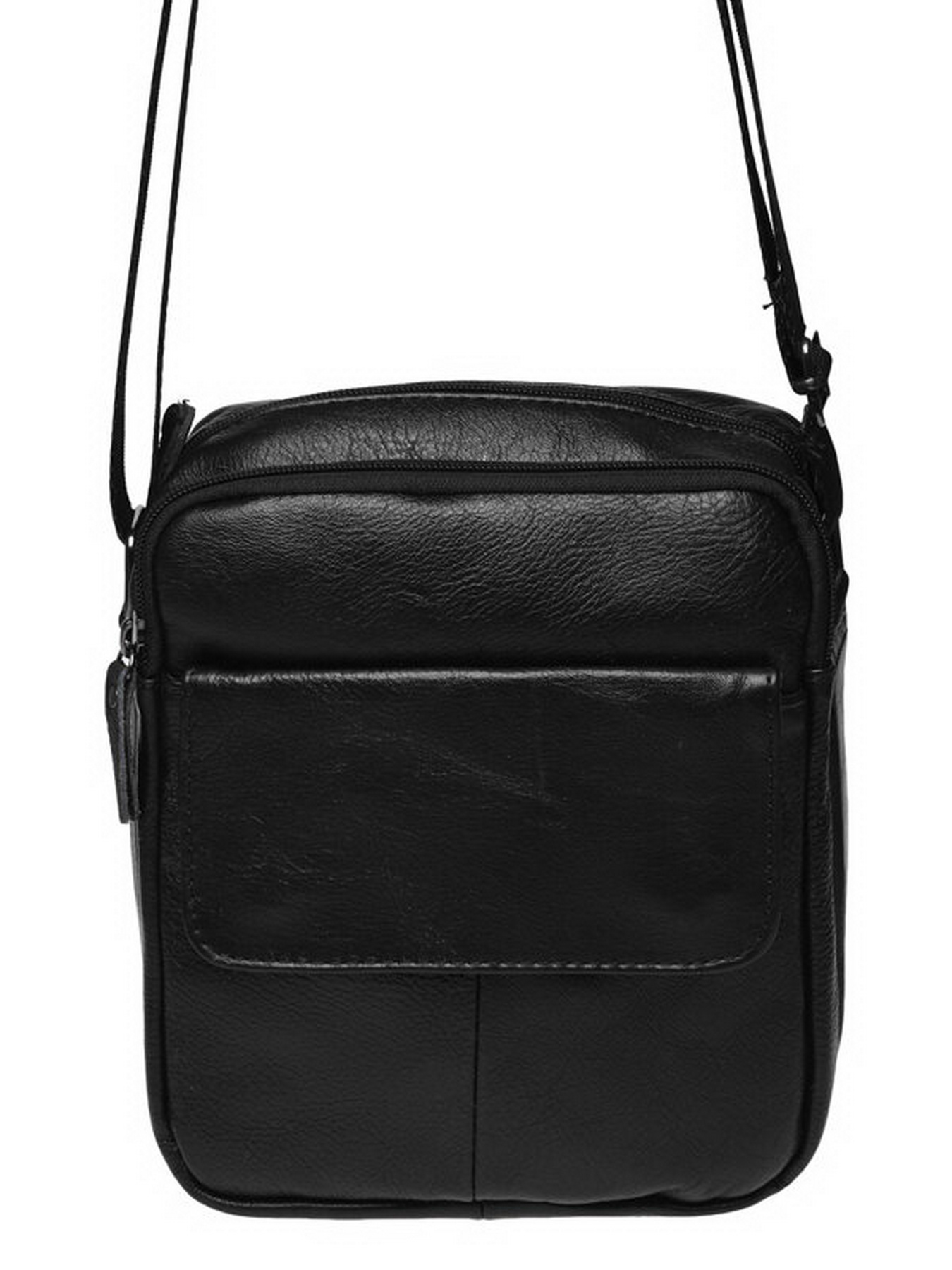 Сумки Borsa Leather модель K11031-black Фото