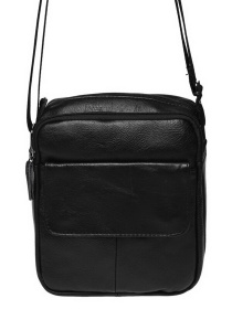 Сумки Borsa Leather модель K11031-black Фото