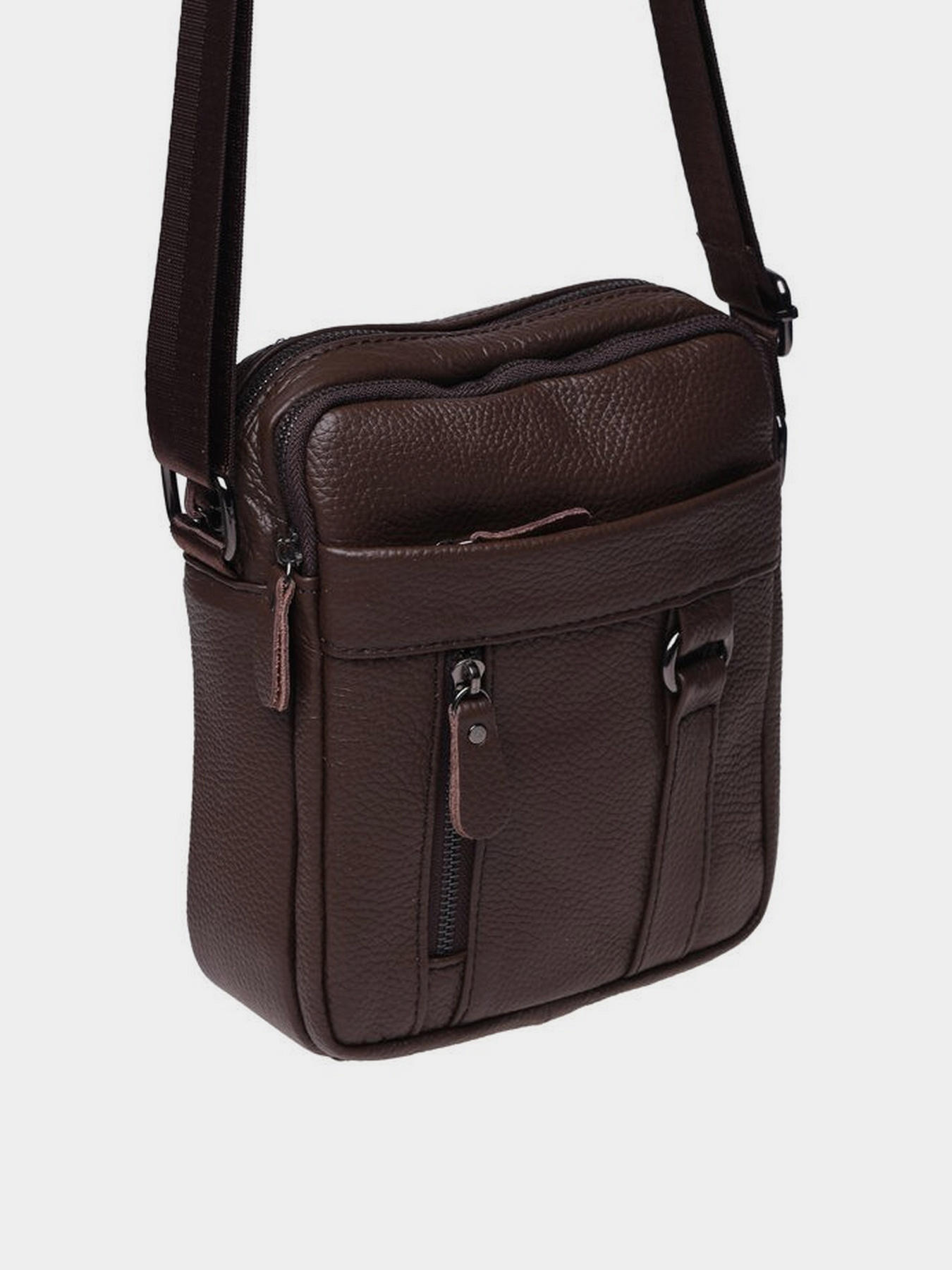 Сумки Borsa Leather модель K11169a-brown Фото