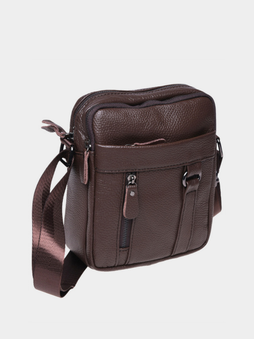 Сумки Borsa Leather модель K11169a-brown Фото
