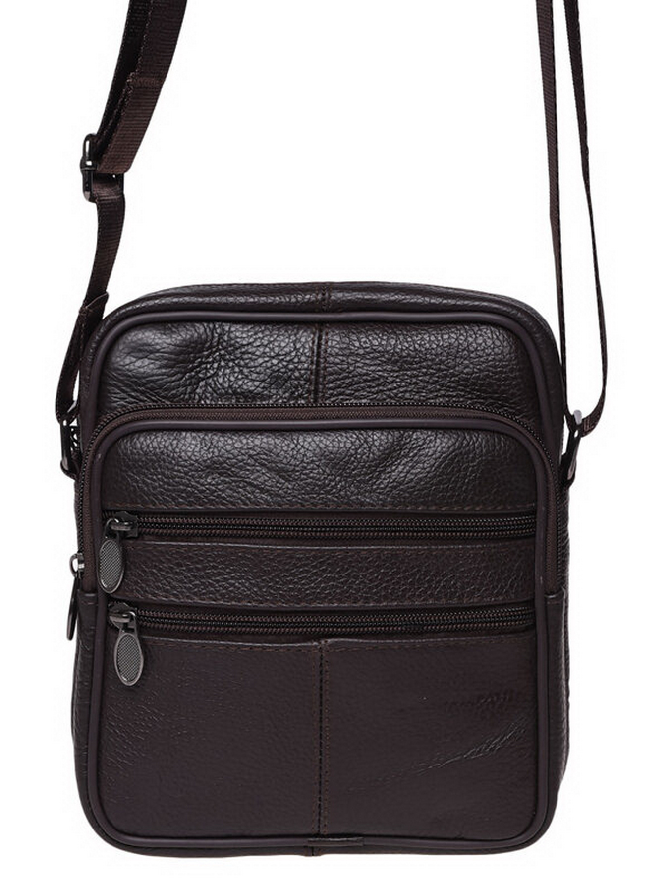 Сумки Borsa Leather модель K14012-brown Фото