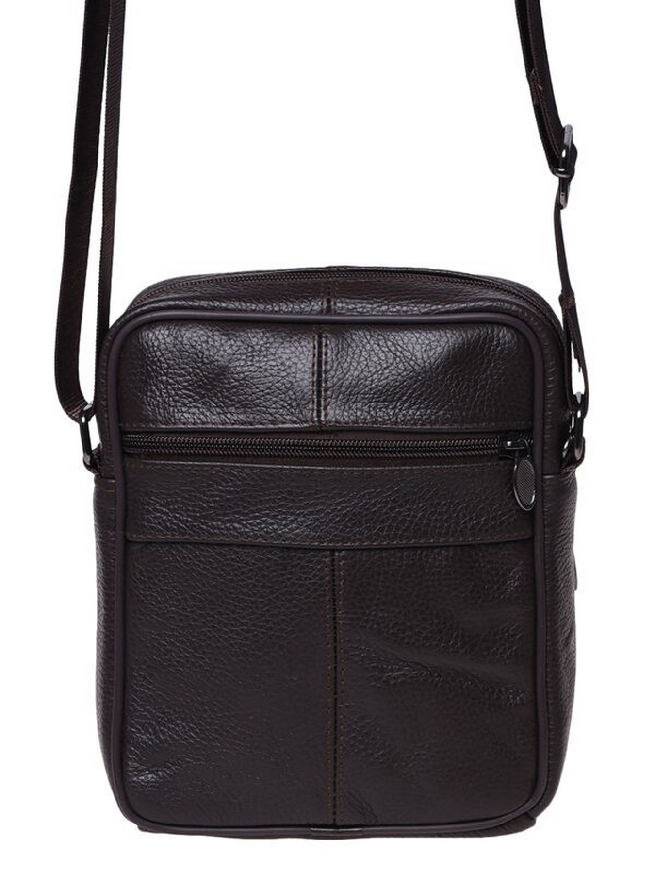 Сумки Borsa Leather модель K14012-brown Фото