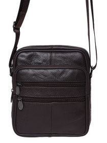 Сумки Borsa Leather модель K14012-brown Фото