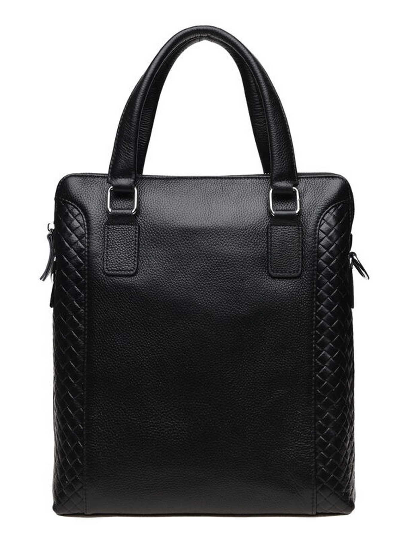 Сумки Borsa Leather модель k19117-2-black Фото