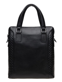 Сумки Borsa Leather модель k19117-2-black Фото