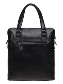 Сумки Borsa Leather модель k19117-2-black Фото
