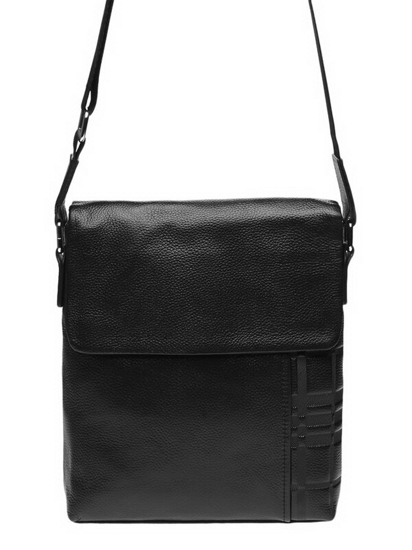 Сумки Borsa Leather модель k19137-black Фото