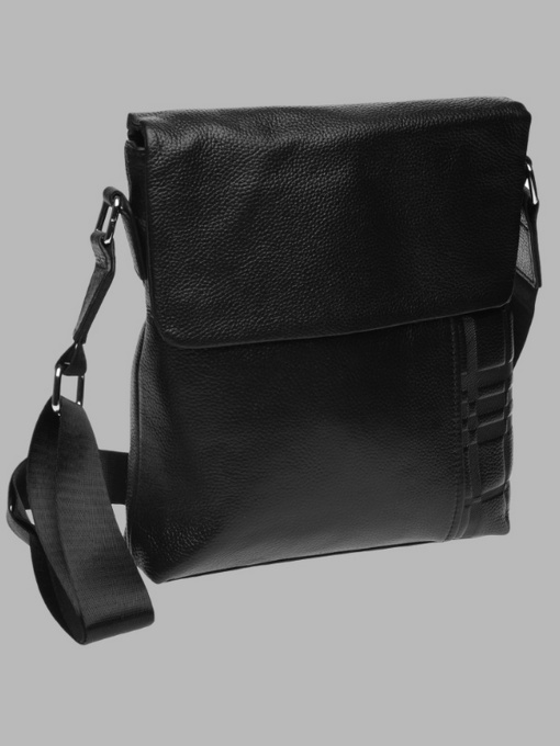 Сумки Borsa Leather модель k19137-black Фото