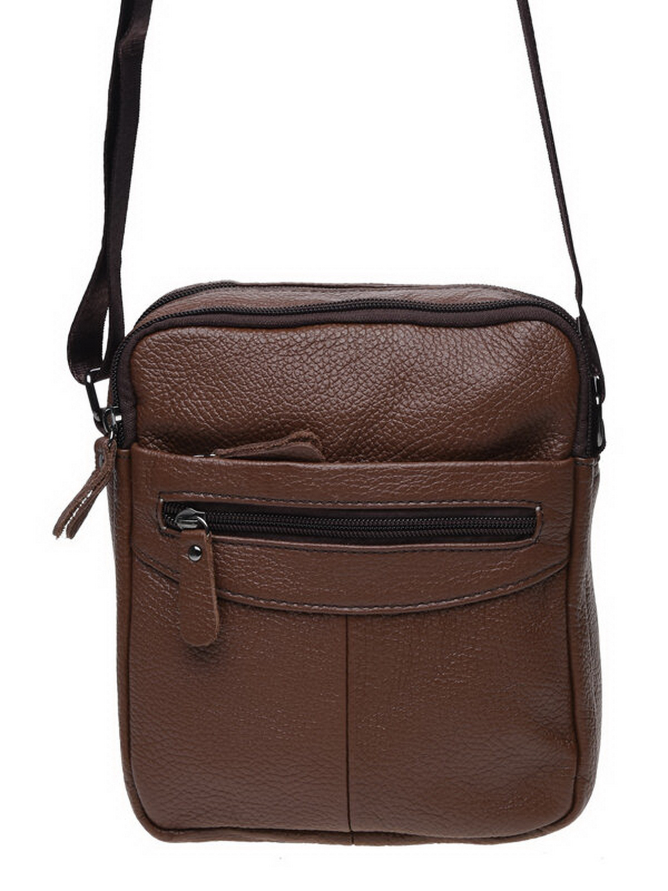 Сумки Borsa Leather модель K11029-brown Фото
