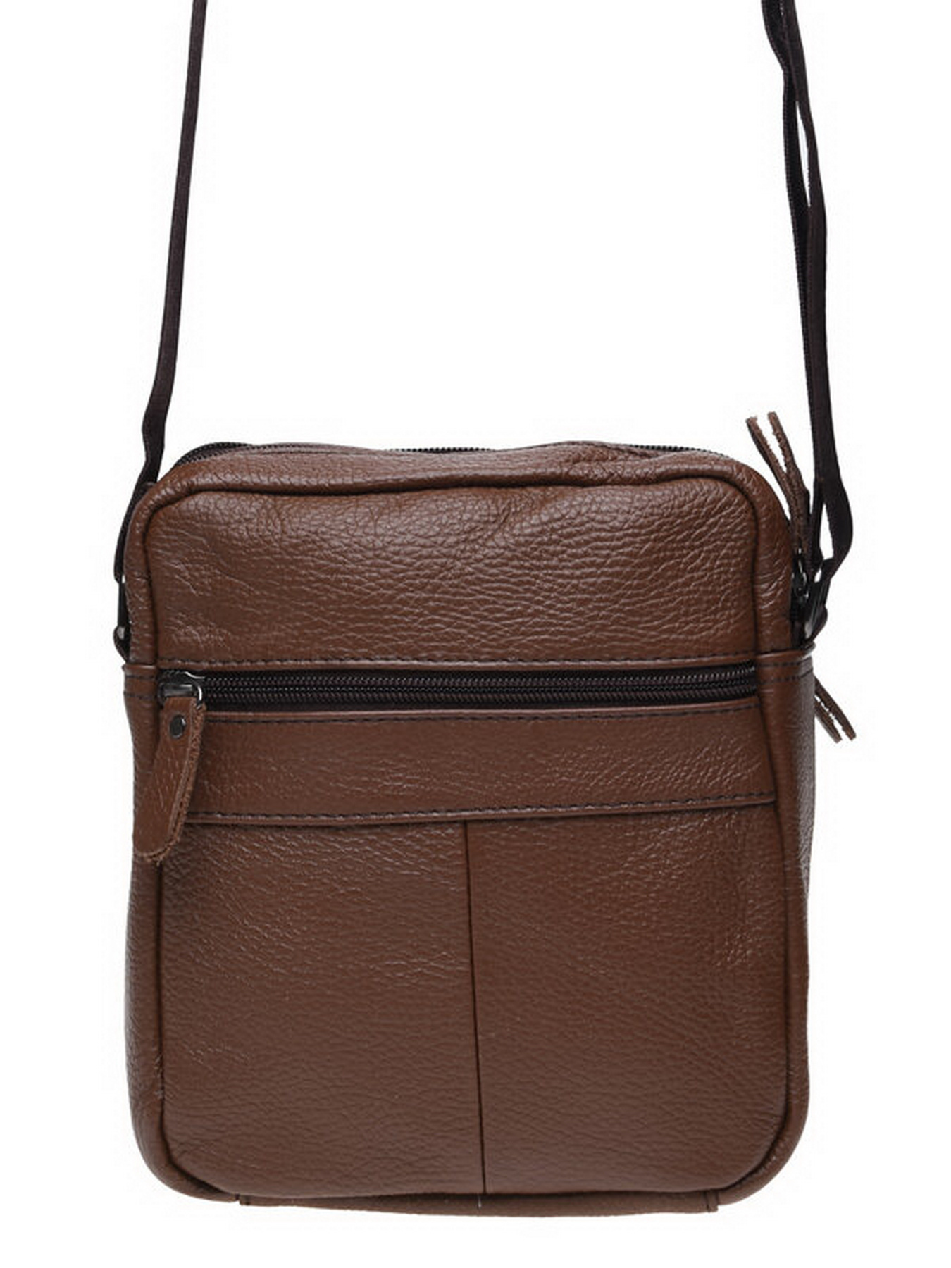 Сумки Borsa Leather модель K11029-brown Фото