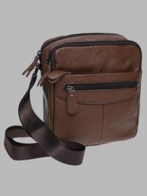 Сумки Borsa Leather модель K11029-brown Фото
