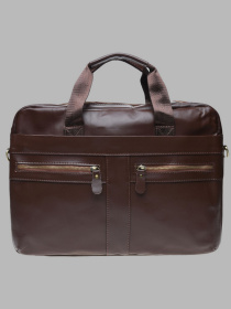 Сумки Borsa Leather модель K11120-brown Фото
