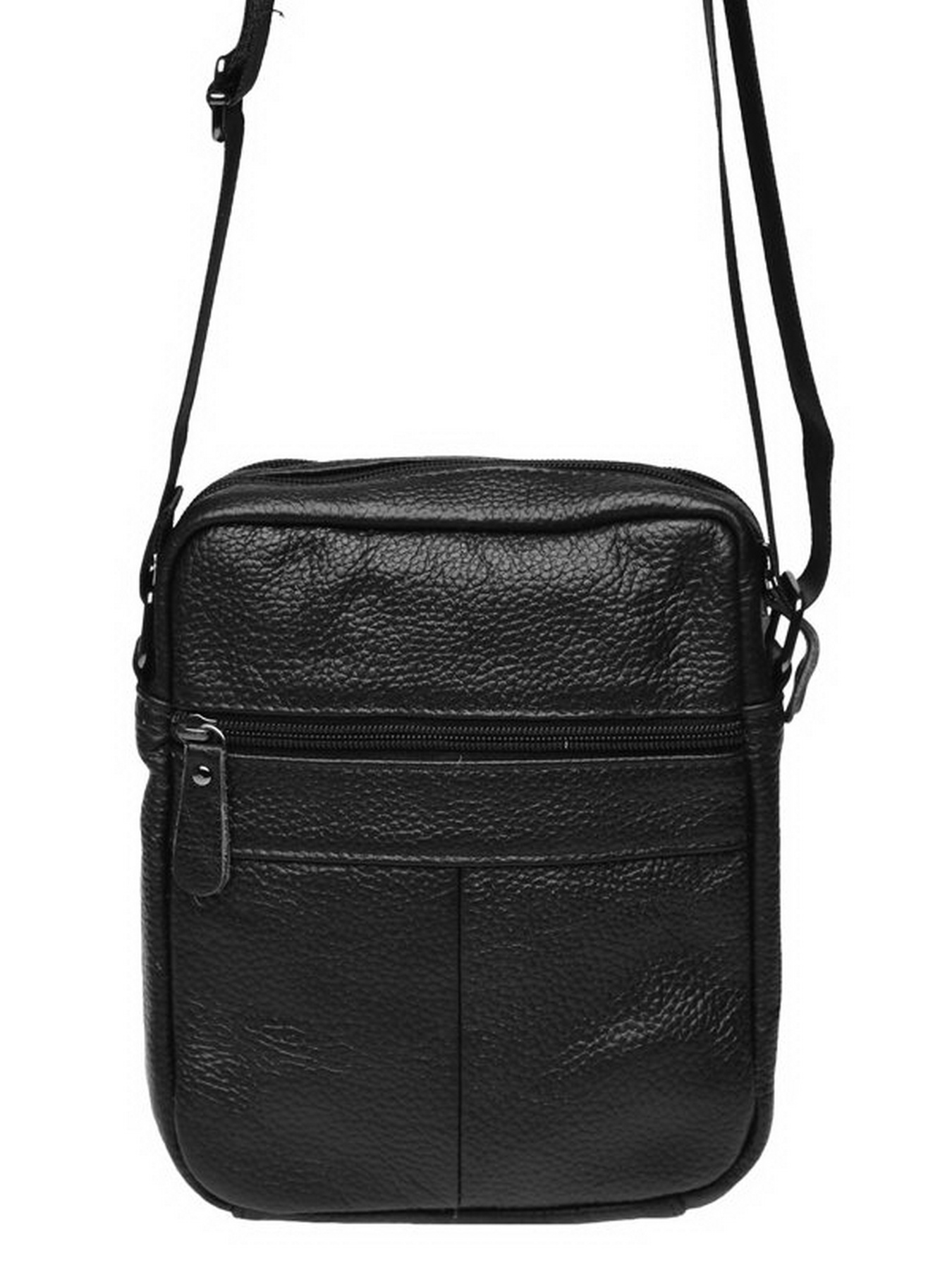 Сумки Borsa Leather модель K11029-black Фото