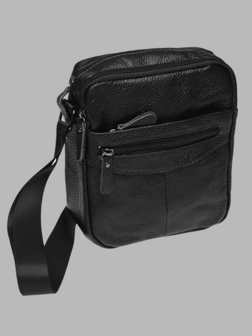 Сумки Borsa Leather модель K11029-black Фото