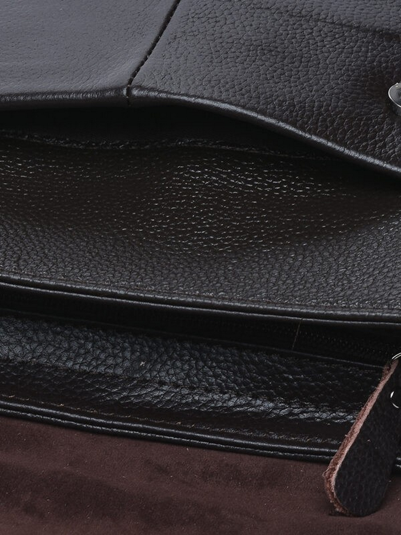 Сумки Borsa Leather модель K18168-brown Фото