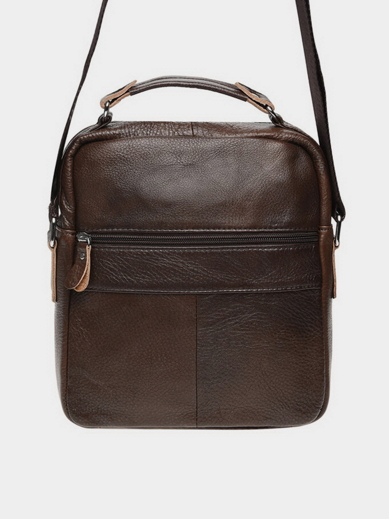 Сумки Borsa Leather модель K15112-brown Фото