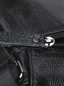 Сумки Borsa Leather модель K18168-black Фото
