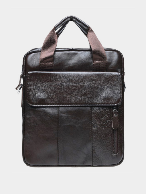 Сумки Borsa Leather модель K18863-brown Фото