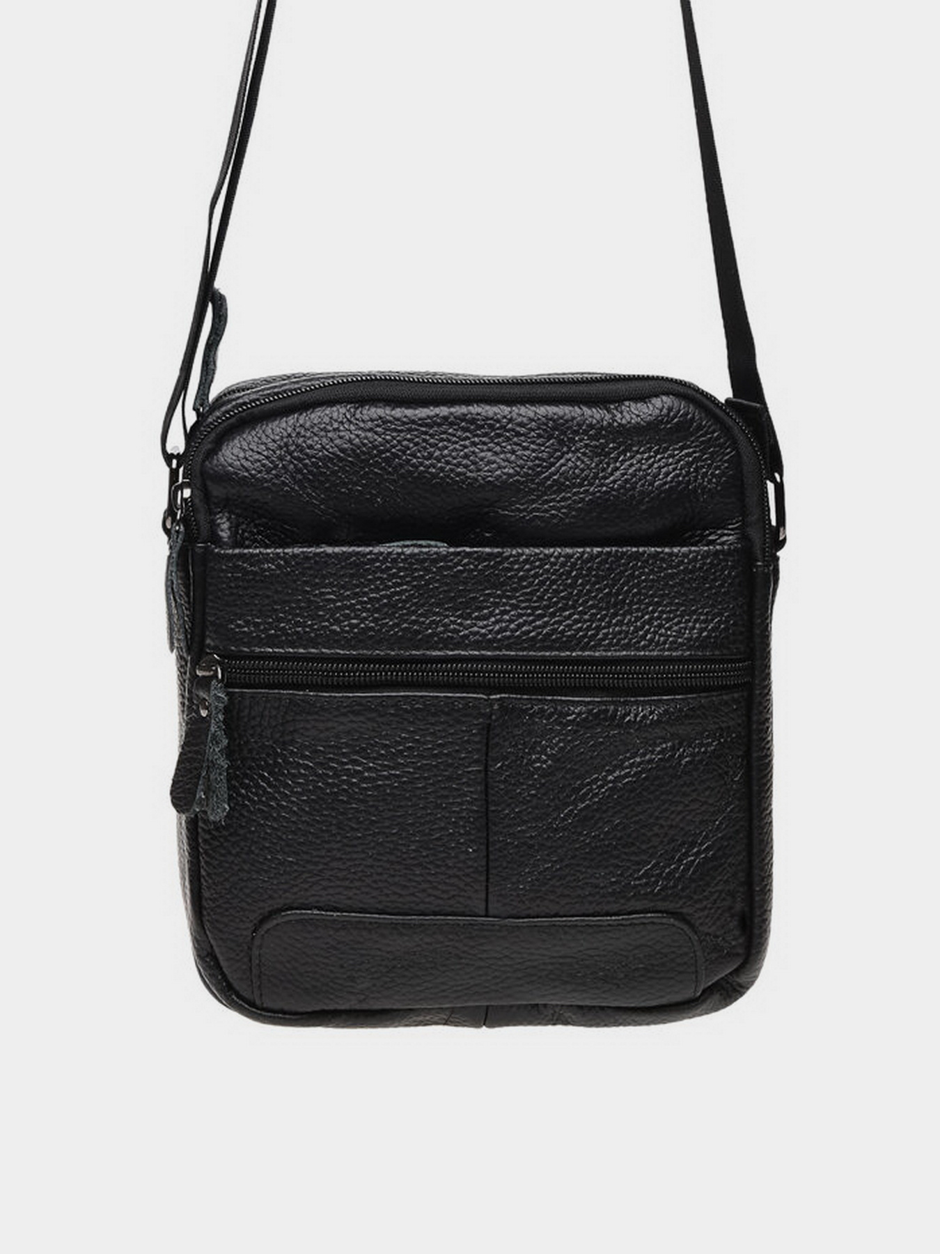 Сумки Borsa Leather модель K11030-black Фото