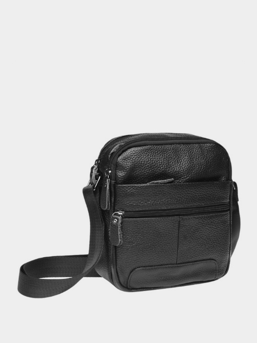 Сумки Borsa Leather модель K11030-black Фото