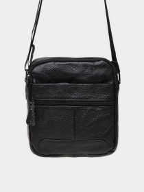 Сумки Borsa Leather модель K11030-black Фото