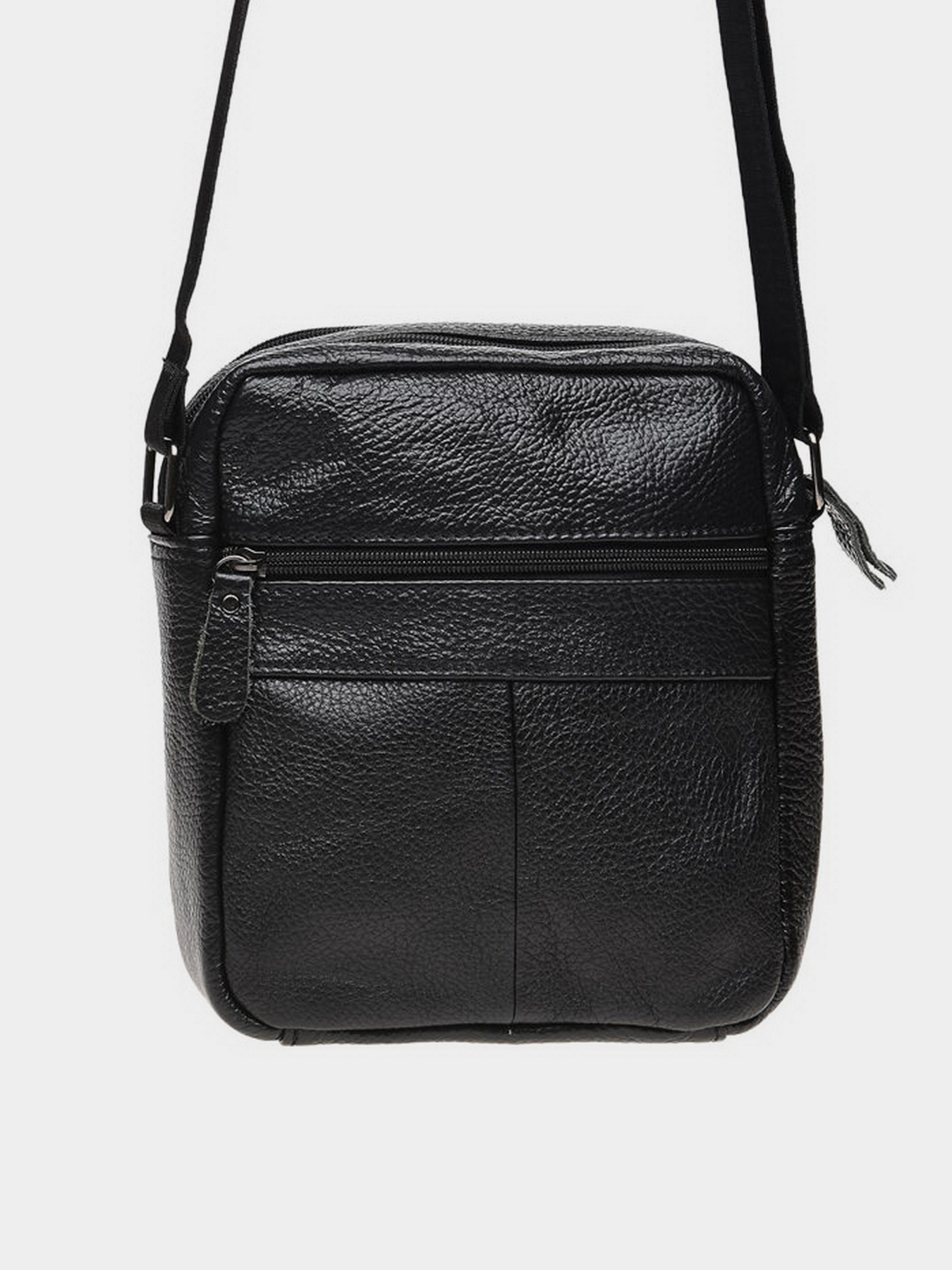 Сумки Borsa Leather модель K11027-black Фото