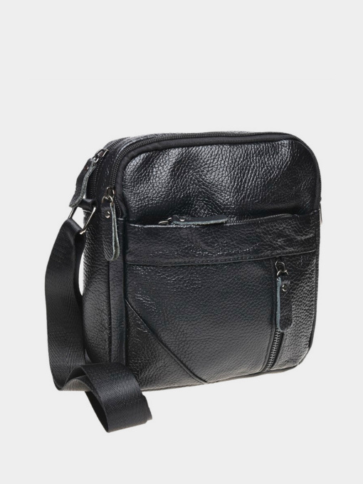 Сумки Borsa Leather модель K11027-black Фото