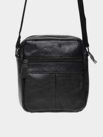 Сумки Borsa Leather модель K11027-black Фото