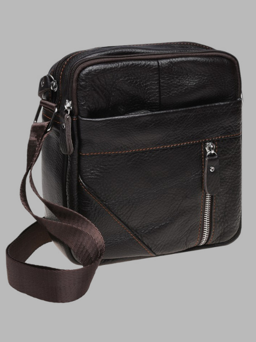 Сумки Borsa Leather модель K11027-d.brown Фото