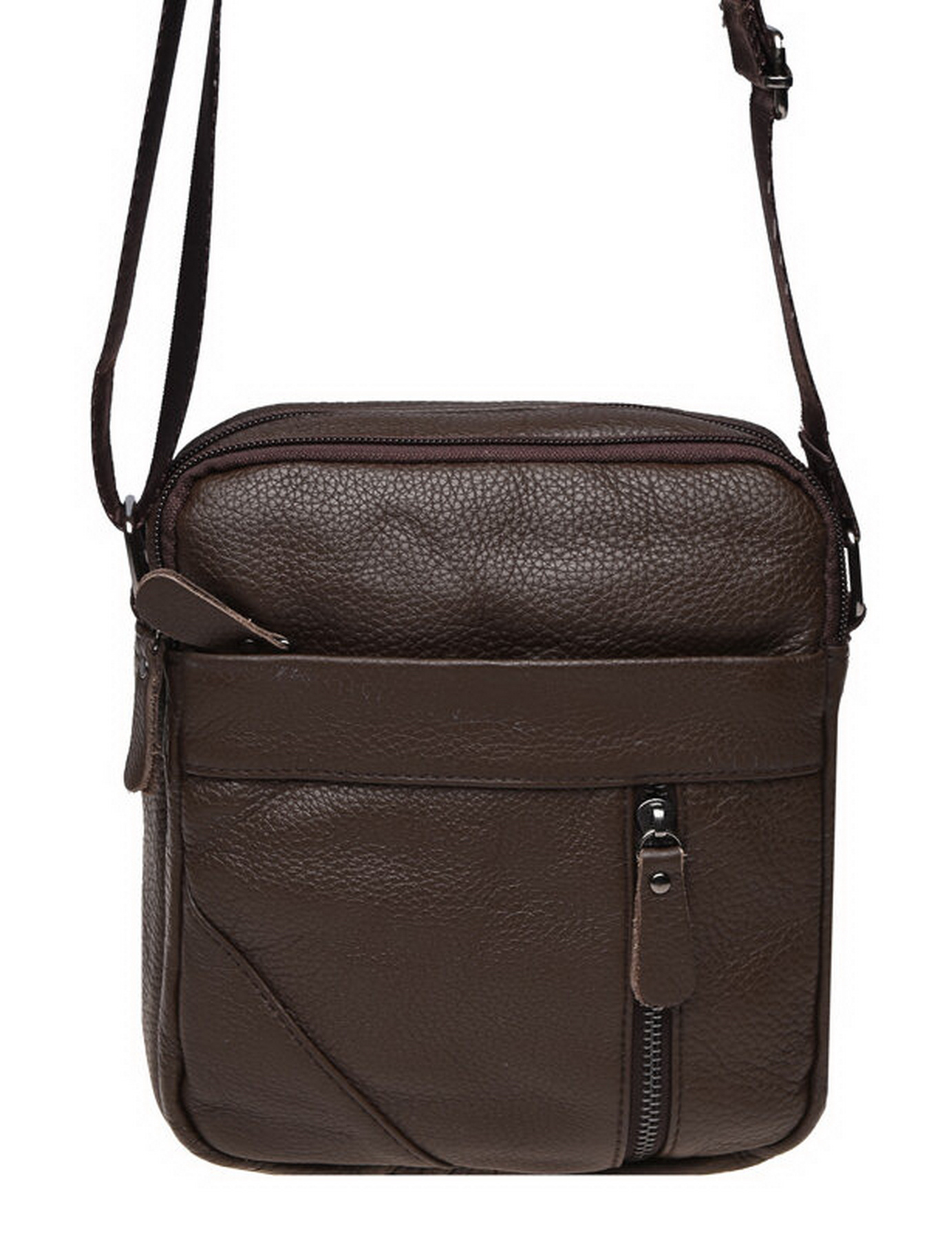 Сумки Borsa Leather модель K11027-brown Фото