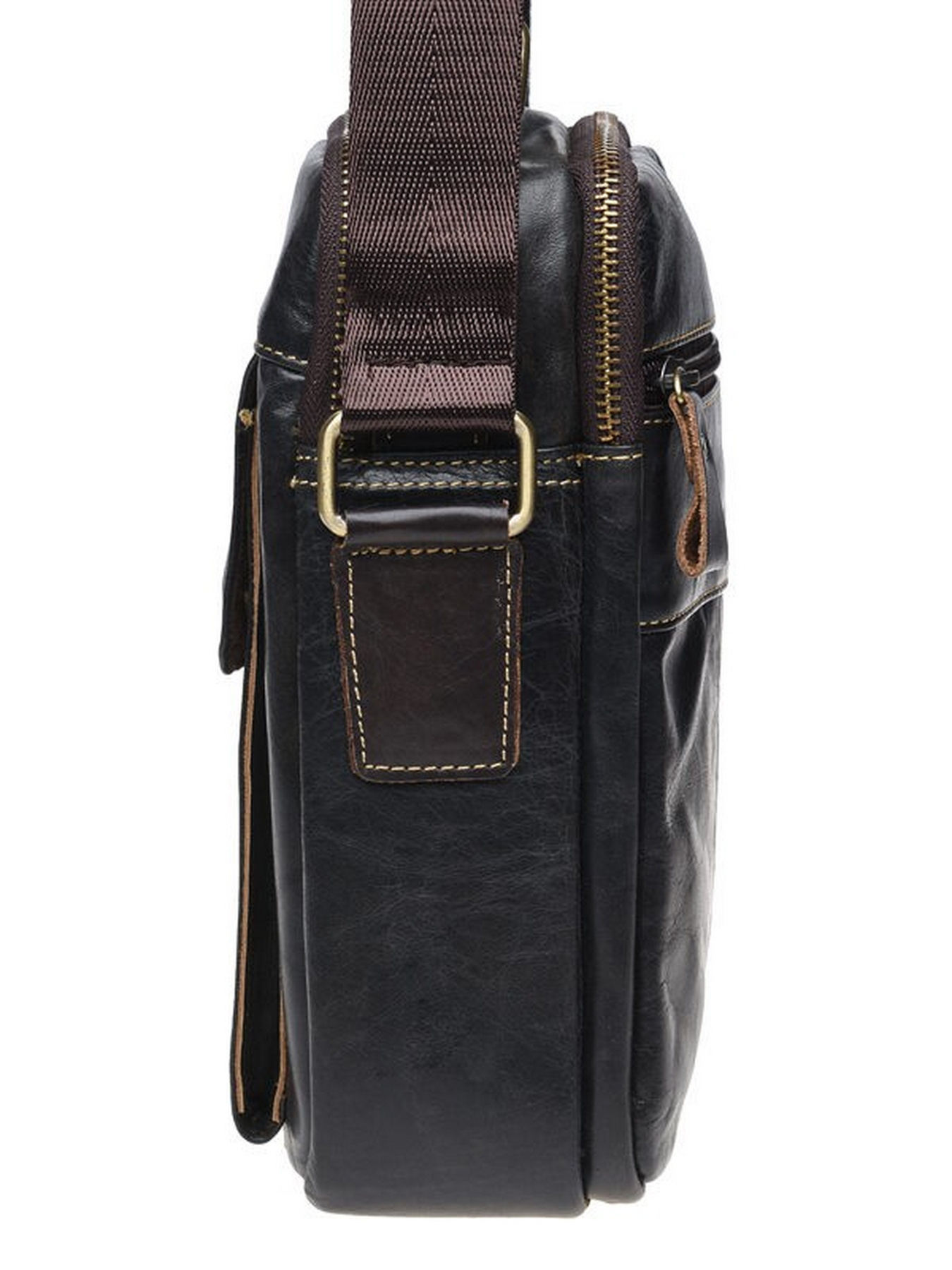 Сумки Borsa Leather модель K16210-brown Фото