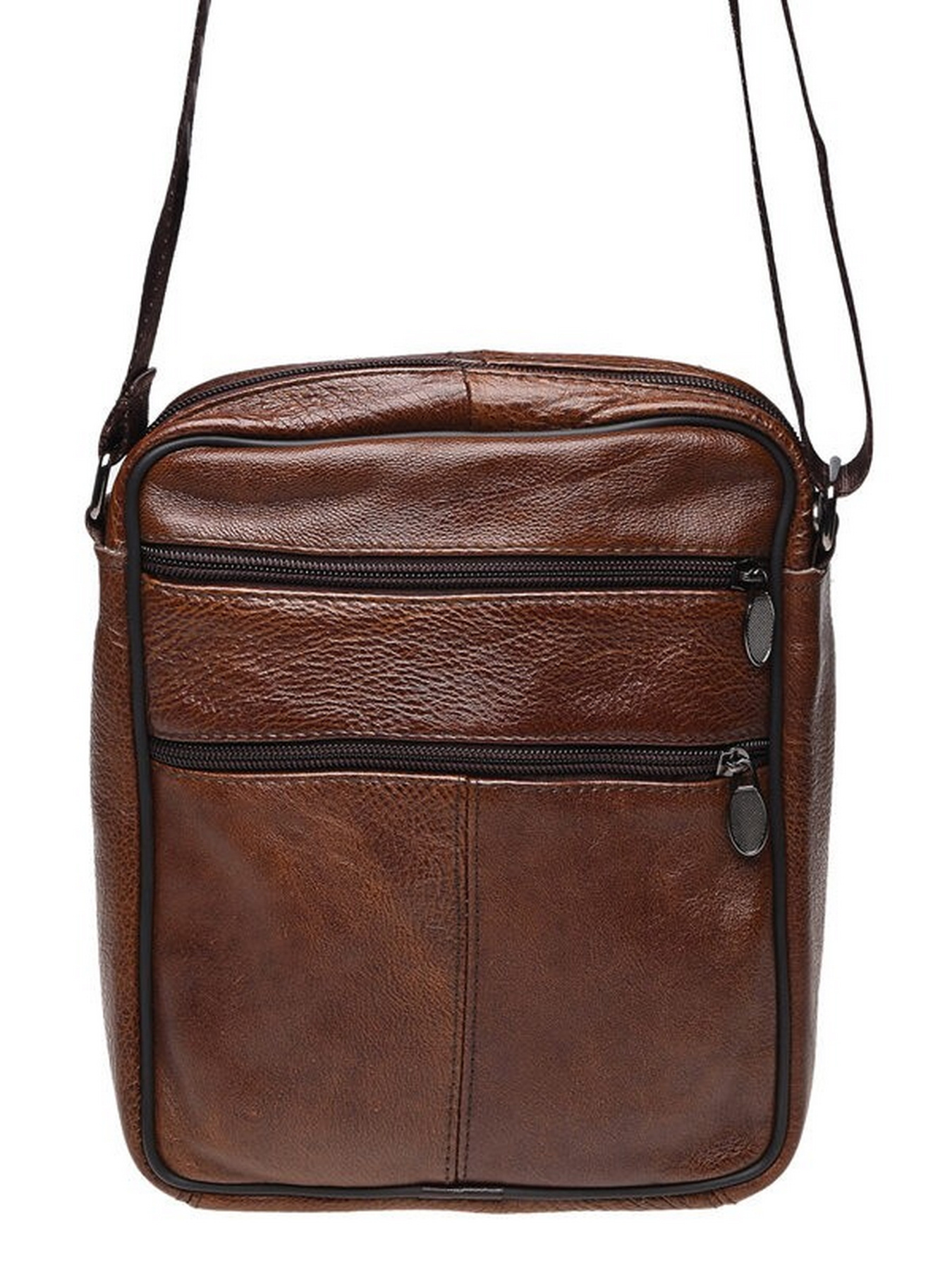 Сумки Borsa Leather модель K18490-brown Фото