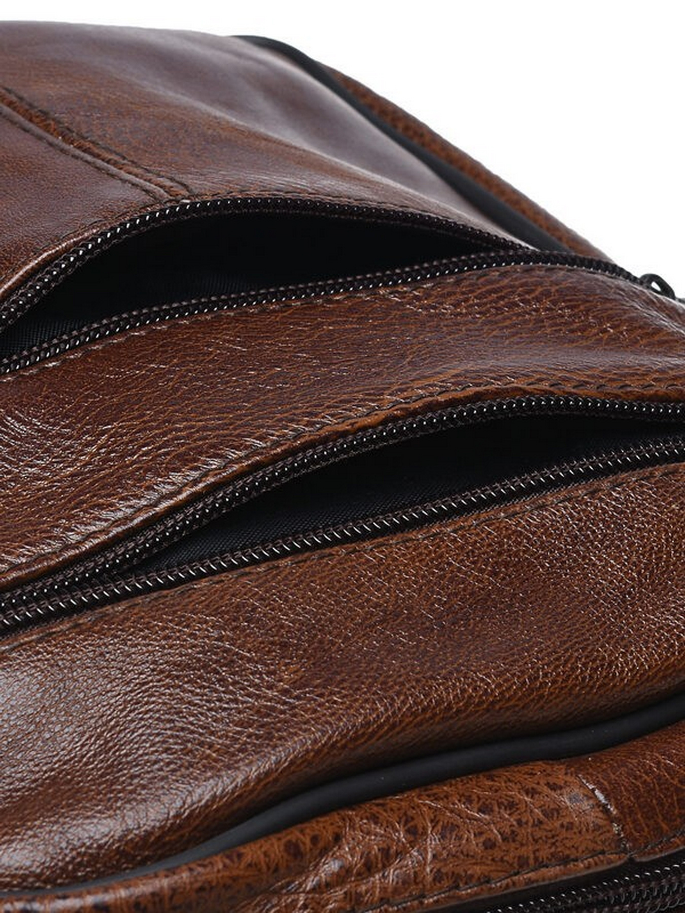 Сумки Borsa Leather модель K18490-brown Фото