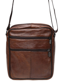 Сумки Borsa Leather модель K18490-brown Фото